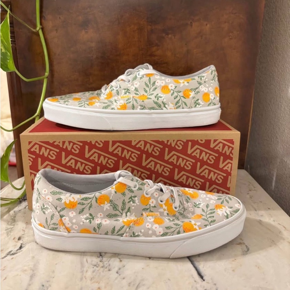 Vans Citrus Floral Canvas Sneakers